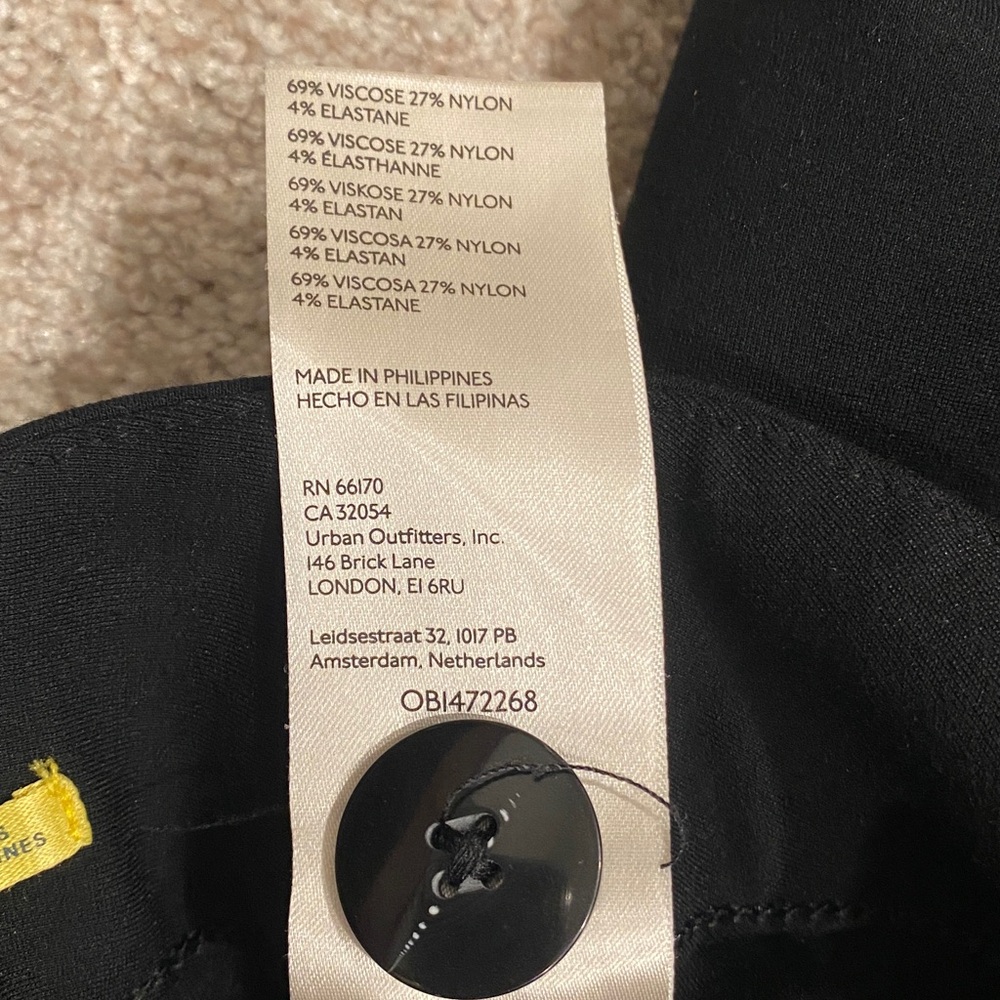 Anthropologie Black Colette Pants - Picture 4 of 4